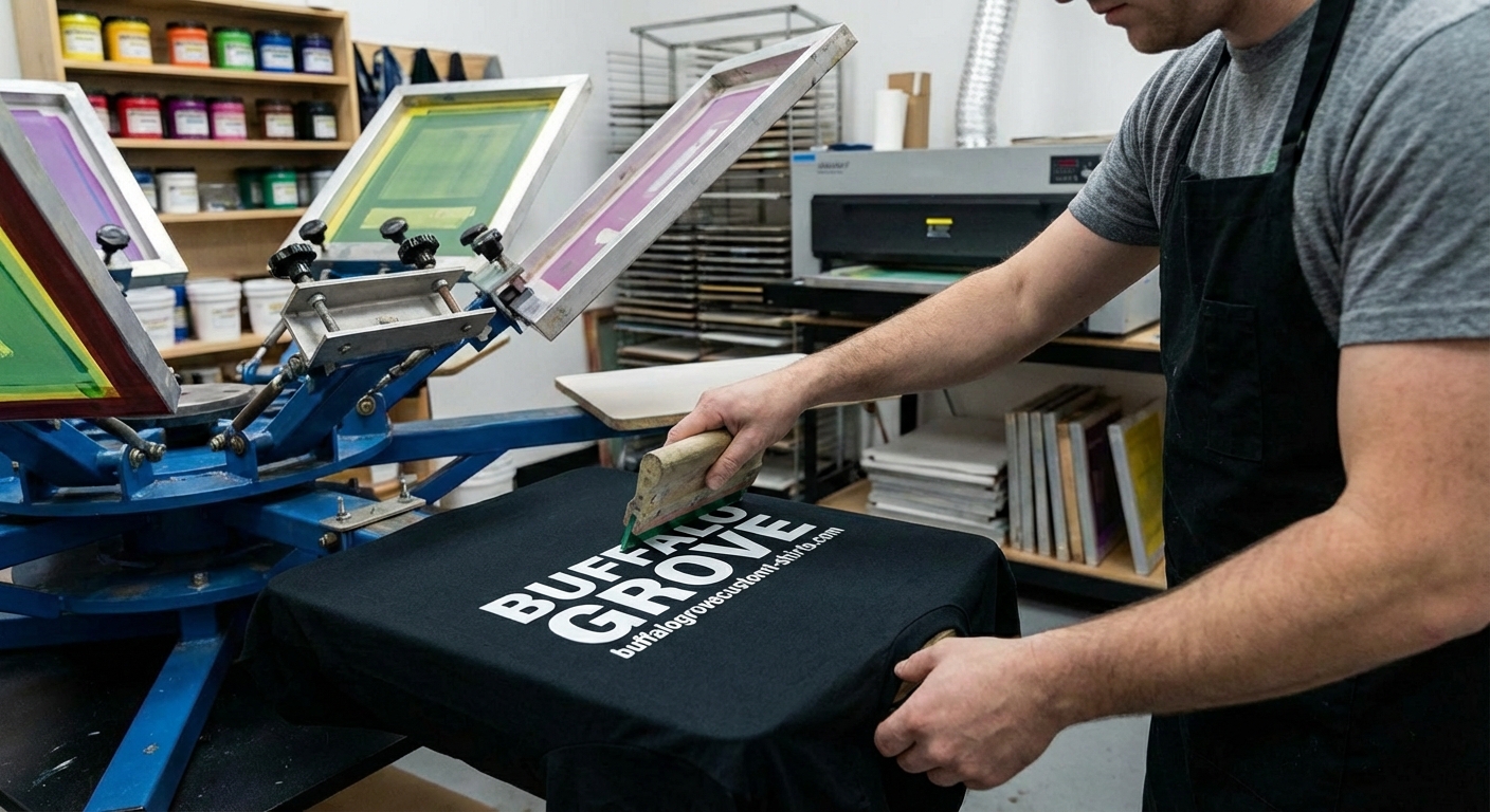 Custom screen printing for Buffalo Grove IL 60089